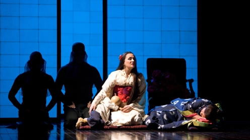 Scene from Act II of Puccini's Madama Butterfly (Met Opera)